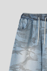 Run Camo Carpenter Bermuda Pants 3C
