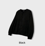 Soba Ribbed Round Cardigan