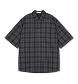 Parun Check Linen Short Sleeve Shirt