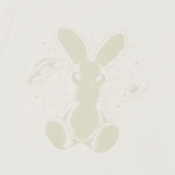 25SS SOLO RABBIT ALIEN SHORT SLEEVE T-SHIRT CREAM
