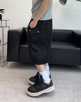 Karoon Button Bermuda Pants