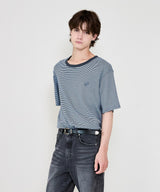 フローボーダーTシャツ スカイブルー