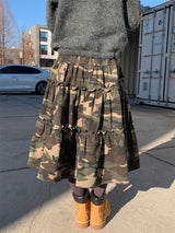 FRILL CANCAN SKIRT (3C)