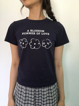 Blossom Crewneck T-Shirt (4color)