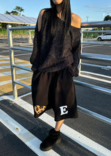 PUFFY CUTOUT KNIT