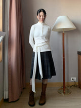  WINTER STRAP COLLAR KNIT