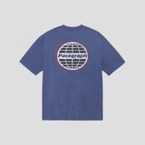 サークルロゴダメージロゴTシャツ