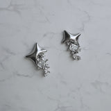 [IZNA Mai Piercing] Cosmic Mineral Piercing - Silver Color