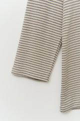 (W) Ash Striped Top