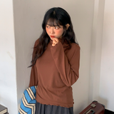 ラブミウェーブハーフタートルネックTシャツ