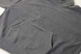 FLEECE HOODIE - CHARCOAL