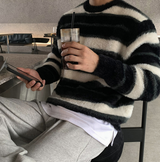 Liu Mohair Dangara Round Knit