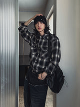 Bully western checked shirt