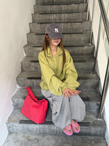 canvas washing shoulder bag 