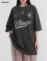 ピグメントウィングスオーバーフィットTシャツ