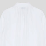 ビッグポケットストリングシャツ　ホワイト