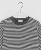 ムヤンドットボーダー長袖Tシャツ