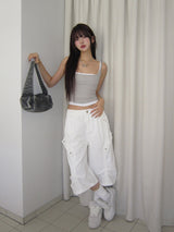 [U-BASIC] Pori Cover-Up Ribbed Layer Sleeveless