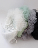 CHIFFON SHIRRING BAG (4COLORS!)