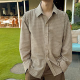 ASCLO Seersucker Cool Check Shirt (4color)