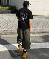 ゴシッククロスオーバーフィットTシャツ-4COLOR