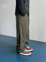 ツイルベーシックゴールデンワイドパンツ 7C