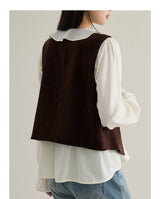 Classic Layered V-Neck Knit Vest