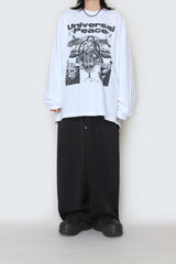 ユニバーサルピース長袖Tシャツ