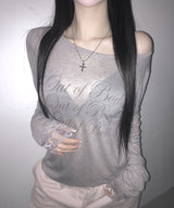 eve lace tee (4colors)