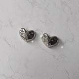 Olivia Heart Piercing - Silver