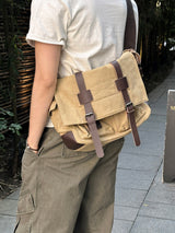 LMN Nade Buckle Retro Shoulder Crossbag (brown)