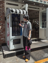 Blossom プリントピグメント半袖Tシャツ