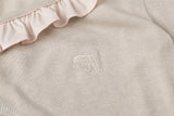 Jam shirring top - beige