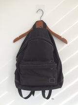 vintage two-tone backpack