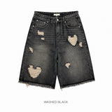 Skurd heart bermuda pants -2C