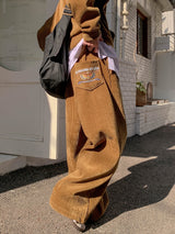 【ミンク起毛】トラストベルベットコーデュロイパンツ