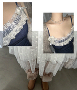 HEART WITH PEARL NECKLACE SET