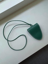 [Real Leather] ステッチクリップサングラスホルダー
