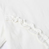 Moses Frill Tee - White