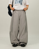 RU Track Nylon Curved Banding Pants