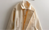 Pony Thick Belt Double High Neck Coat