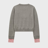 Stripe Roll Up Cardigan