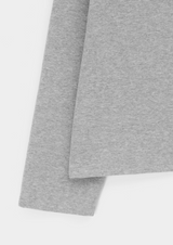 [B-BASIC] エアースウェットオフショルダー長袖Tシャツ