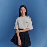 DVRKプライブパスモノグラムTシャツ - グレー