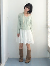 Soft V-neck Layered Knitwear