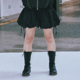 SHIRRING BALLOON SKIRT