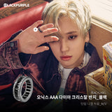 [Wearing Stray Kids] Onyx AAA Diamond Crystal Ring 4 Colors
