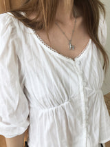 Pomelo v lace blouse