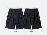 Aライン シルエット ハイストリート ツイルショーツ