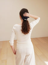 Cosymosy Silky Tie Scrunchie - 3 Color